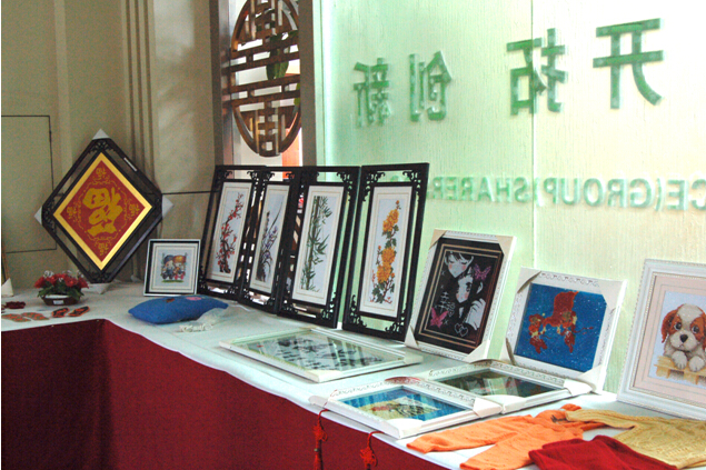 爱游戏（中国）集团展厅一角