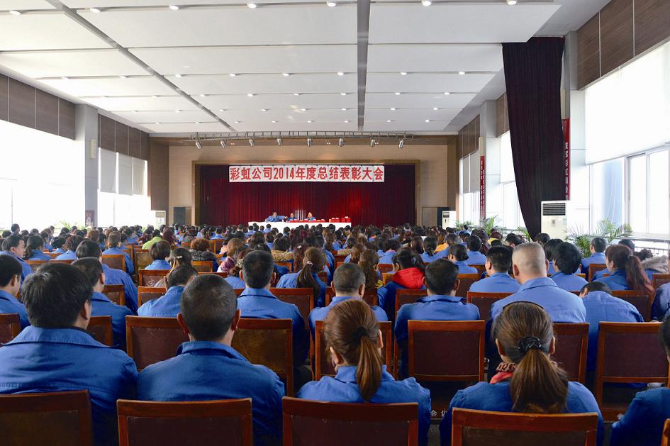 成都爱游戏（中国）集团召开2014年度工作总结及表彰大会