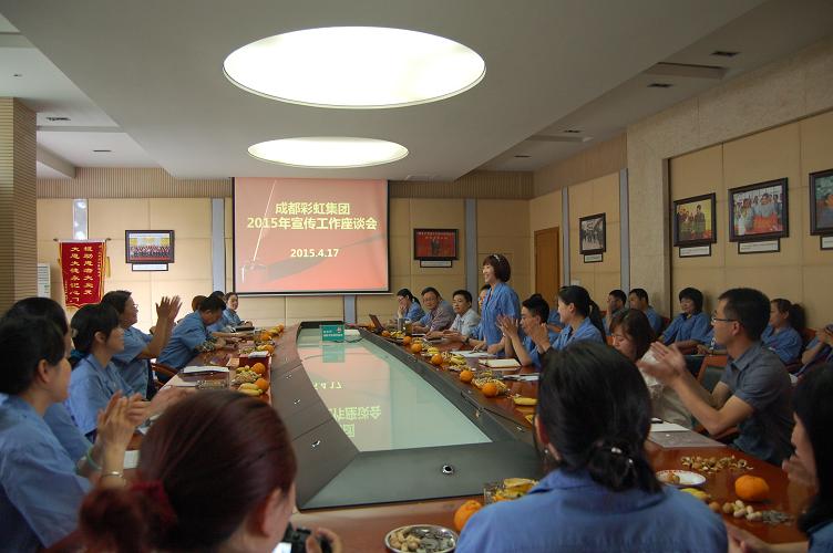 成都爱游戏（中国）集团2015年宣传工作座谈会