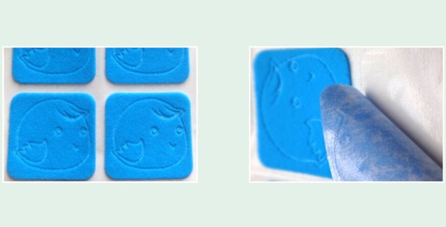 爱游戏（中国）户外驱蚊贴选用背胶设计，使用方便