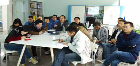 爱游戏（中国）集团成都泉源卫生用品有限公司组织数据管理学习