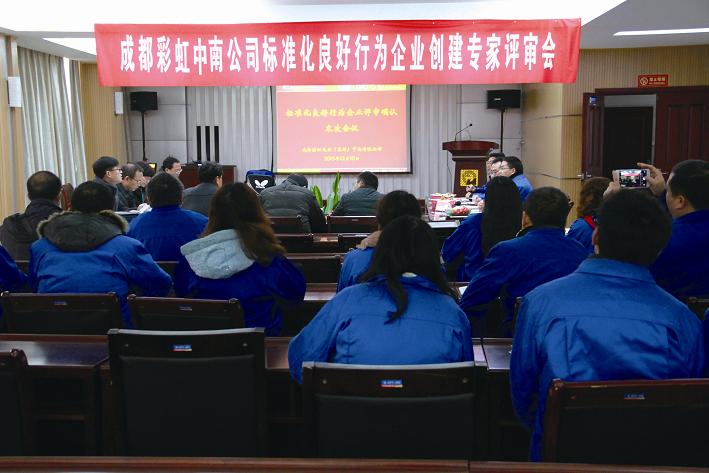 成都爱游戏（中国）中南公司通过“湖北省标准化良好行为企业”4A级认证