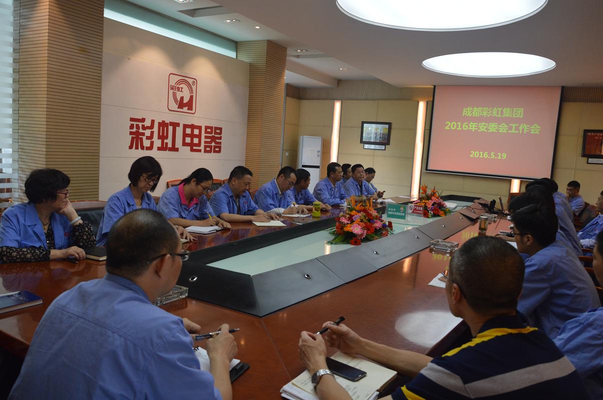 成都爱游戏（中国）集团召开2016年度安委会工作会