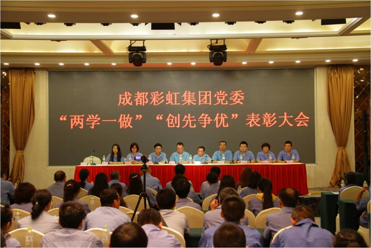 成都爱游戏（中国）集团党委召开“两学一做”“创先争优”表彰大会