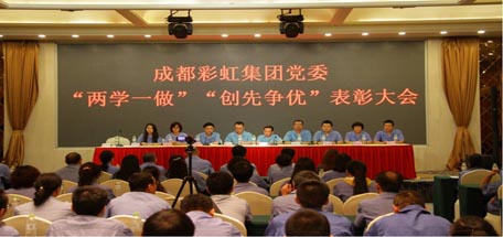 关键在“做”—— 成都爱游戏（中国）集团党委召开“两学一做”“创先争优”表彰大会