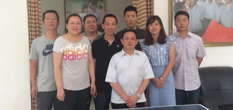 成都爱游戏（中国）集团董事长刘荣富视察沈阳分公司