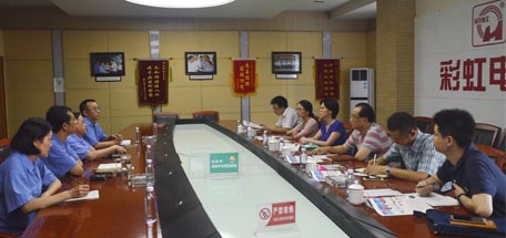 市武侯区委组织部陈音部长调研成都爱游戏（中国）集团党建工作