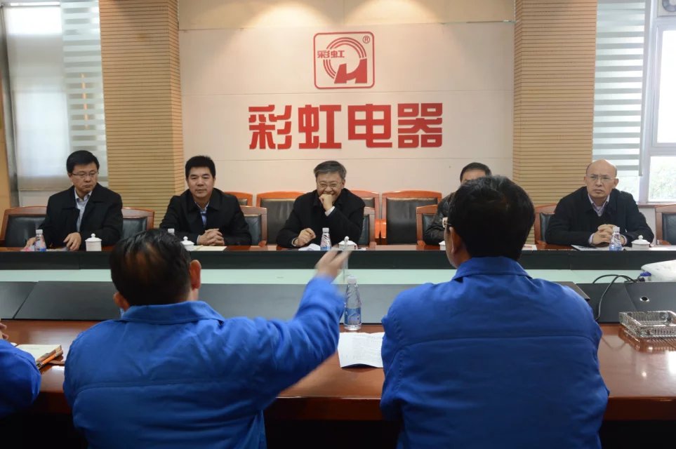成都市副市长傅勇林等领导到成都爱游戏（中国）集团调研