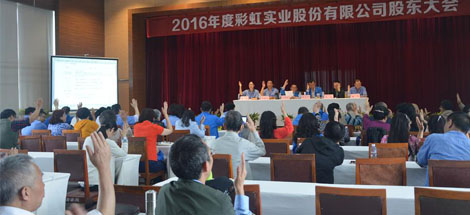 2016年度成都爱游戏（中国）实业股份有限公司股东大会