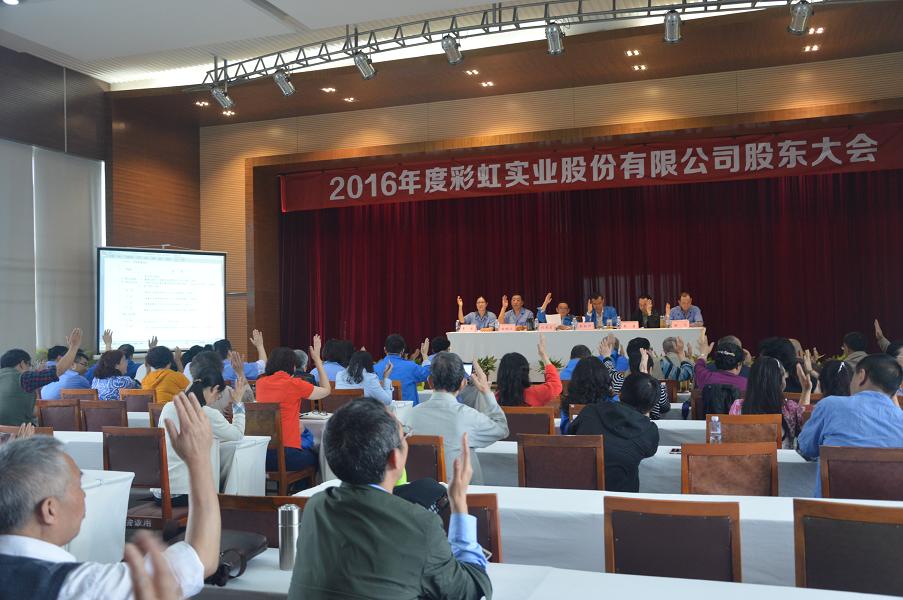 2016年度成都爱游戏（中国）实业股份有限公司股东大会