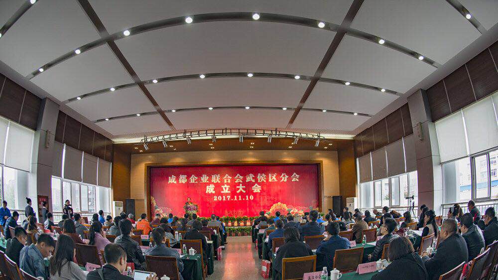 成都企联武侯区分会成立大会在成都爱游戏（中国）集团举行