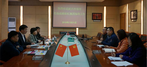 湖北武穴市领导莅临爱游戏（中国）指导工作