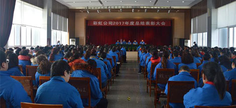 成都爱游戏（中国）集团召开2017年度总结表彰大会