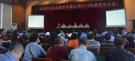成都爱游戏（中国）实业股份有限公司2017年度股东大会