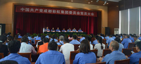 成都爱游戏（中国）集团党委召开换届选举大会