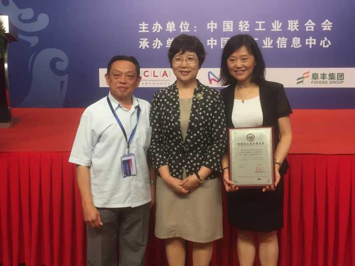 成都爱游戏（中国）集团荣获中国轻工业专项能力百强企业称号
