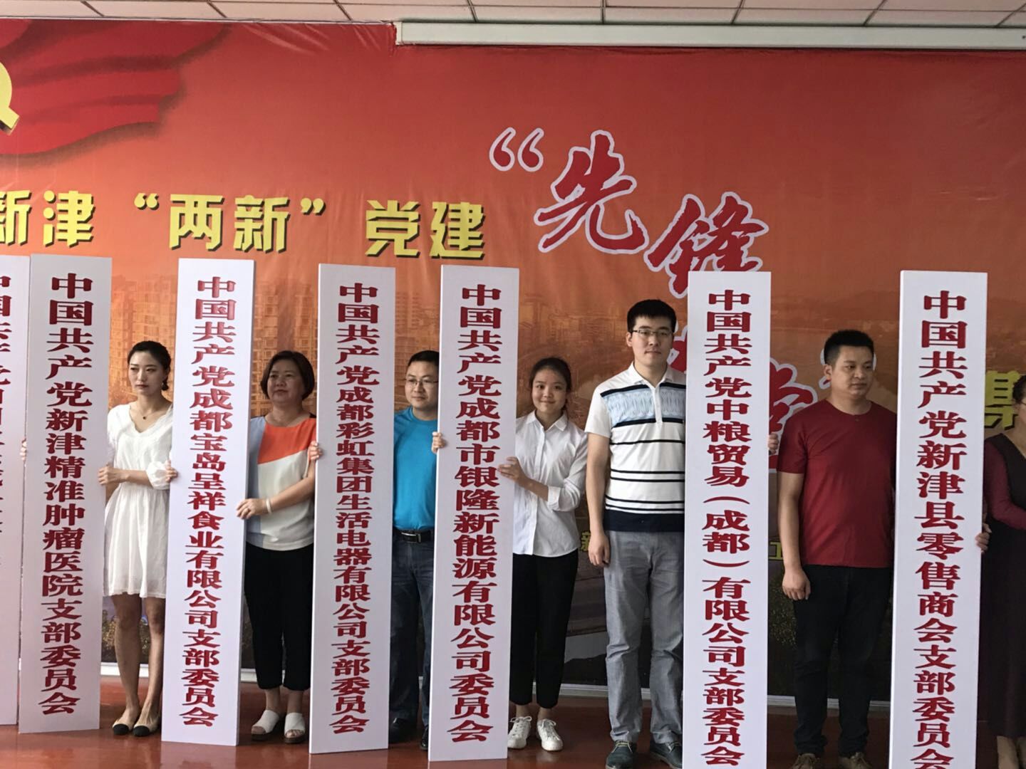 成都爱游戏（中国）集团生活电器有限公司党支部成立