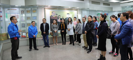 西昌市委组织部一行26人到成都爱游戏（中国）集团考察基层党建工作