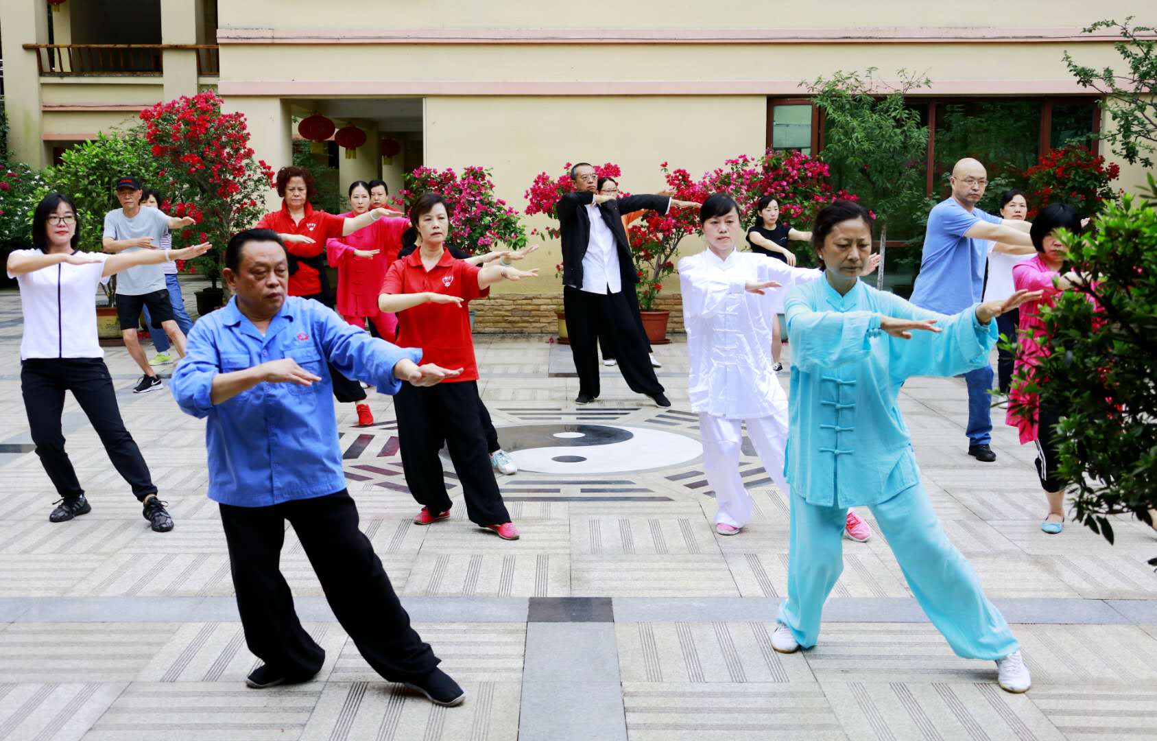成都爱游戏（中国）集团太极拳协会活动