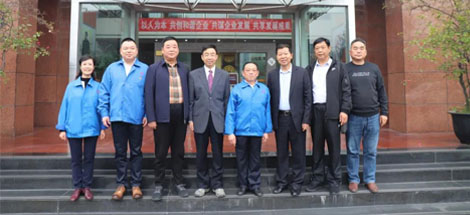 安徽省淮北市杜集区人大常委会领导一行莅临成都爱游戏（中国）参观指导