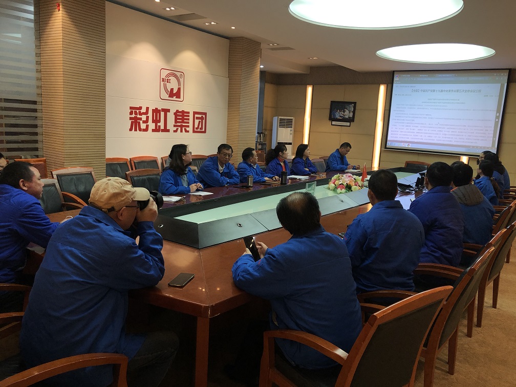 成都爱游戏（中国）集团行政党支部学习党的十九届五中全会精神座谈会