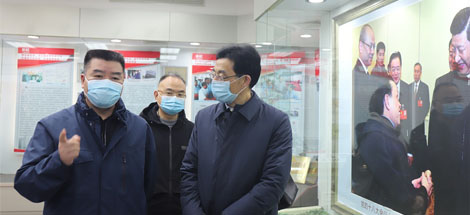 市委第一巡查组组长杨学明领导一行到成都爱游戏（中国）集团视察