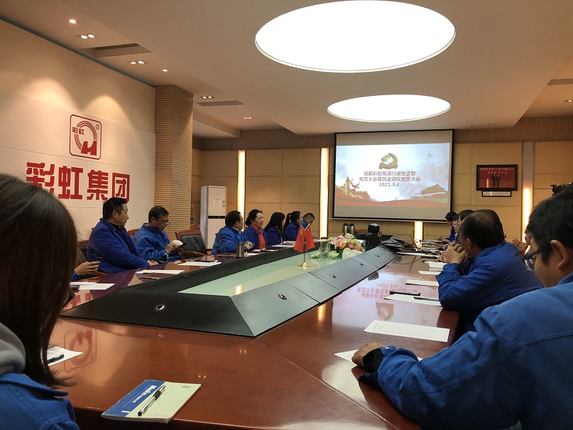 成都爱游戏（中国）集团行政党支部党员大会暨民主评议党员大会